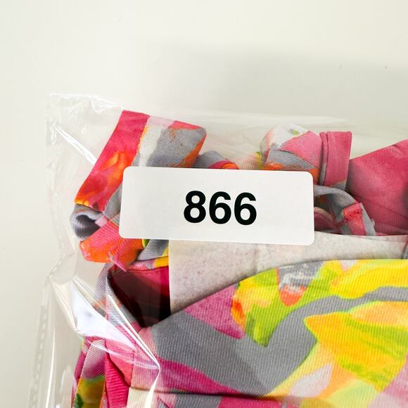 NWT Trina Turk Marcel Floral Romper Pleated Shorts Pink - 4 - Picture 9 of 9